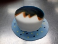 Intermed. Cakes: Playing with airbrushing. Ignore the black sky -- it was supposed to be gradations of blue clouds, but...
